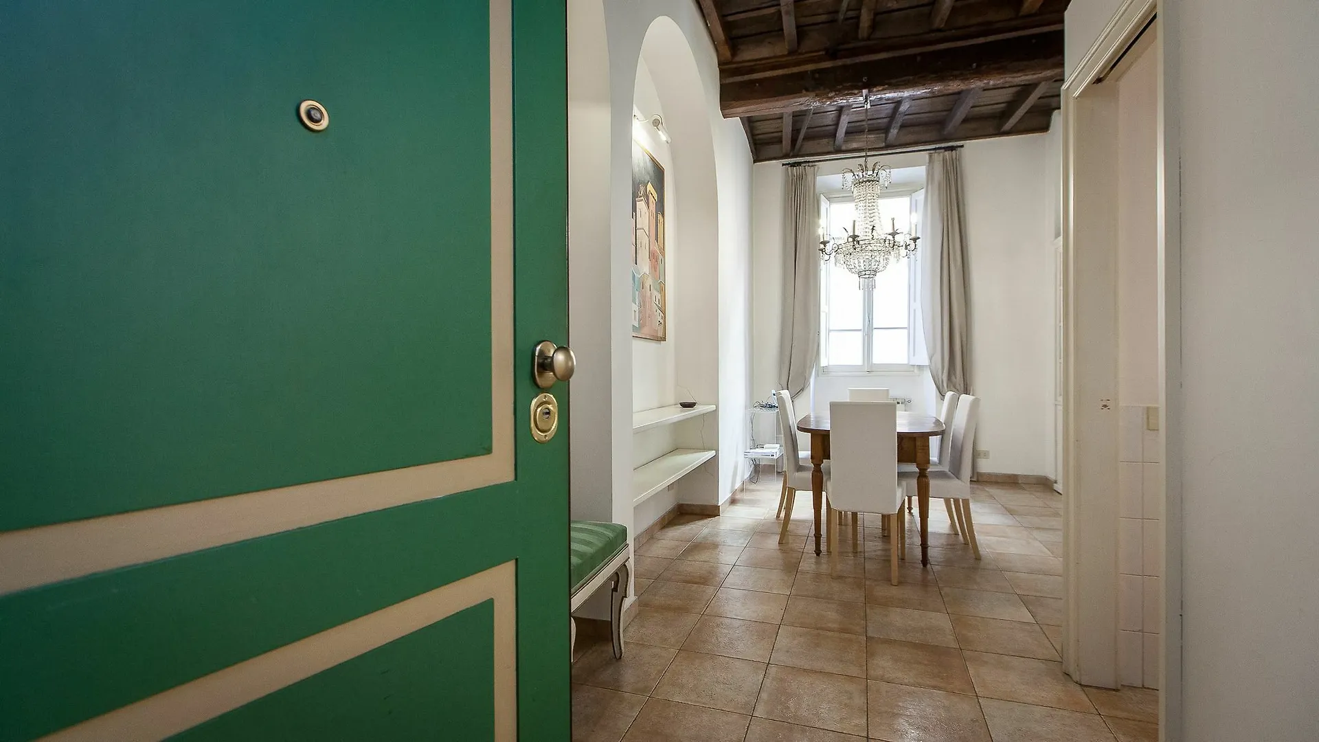 Rental In Rome Teatro Pace Apartment